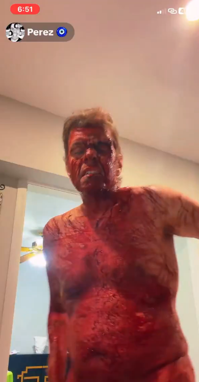 Perez Hilton Live Cutting TikTok Video 