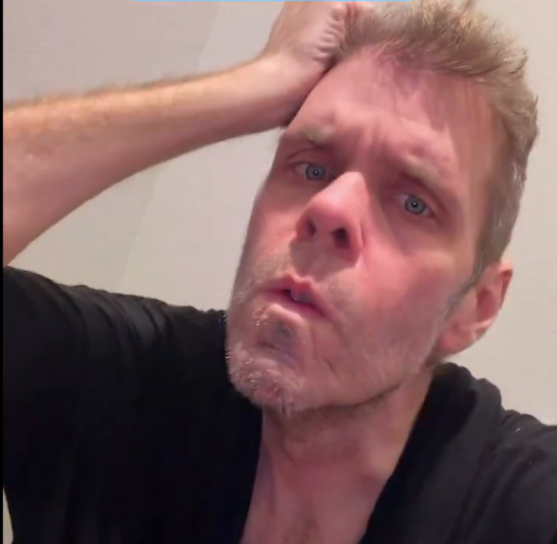 Perez Hilton Live Cutting TikTok Video 